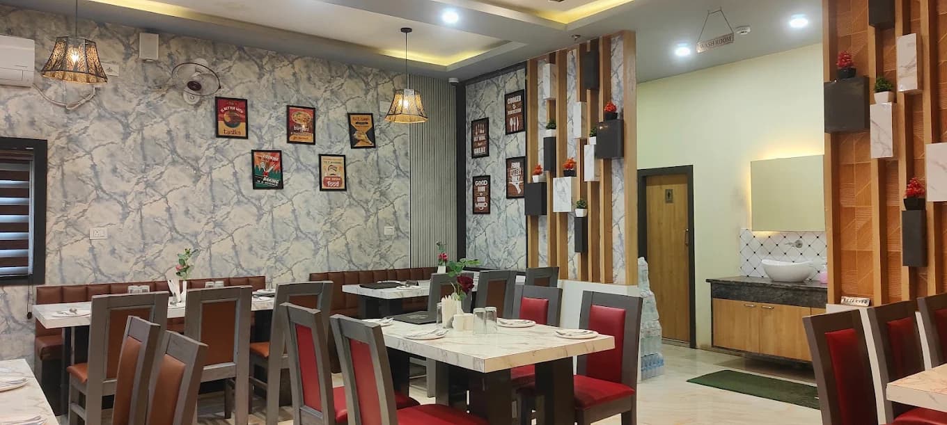 Warm dining ambience at The Chaarpai Dhaba & Restaurant