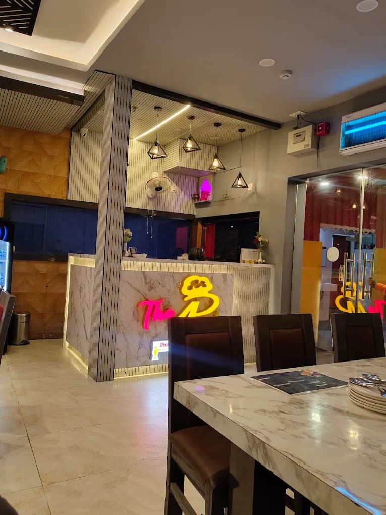 Seating area at The Chaarpai Dhaba & Restaurant